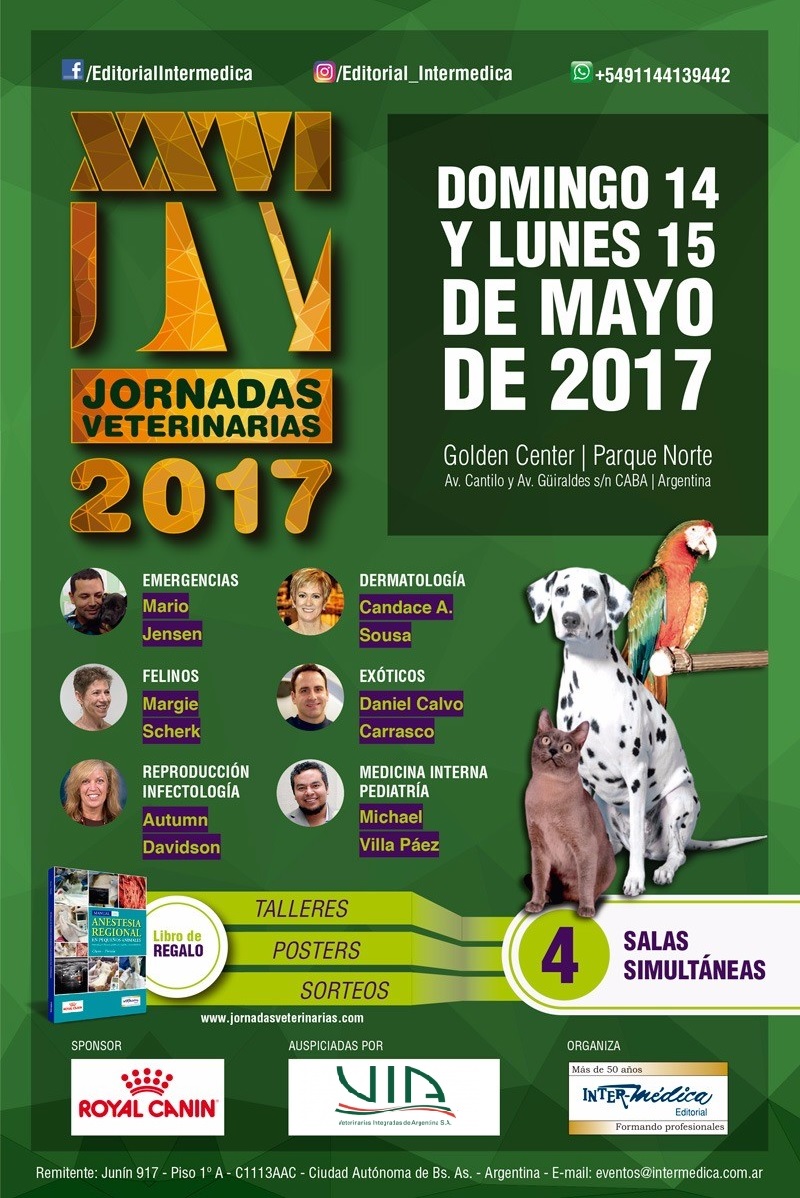 Jornadas Veterinarias Intermedica 2017